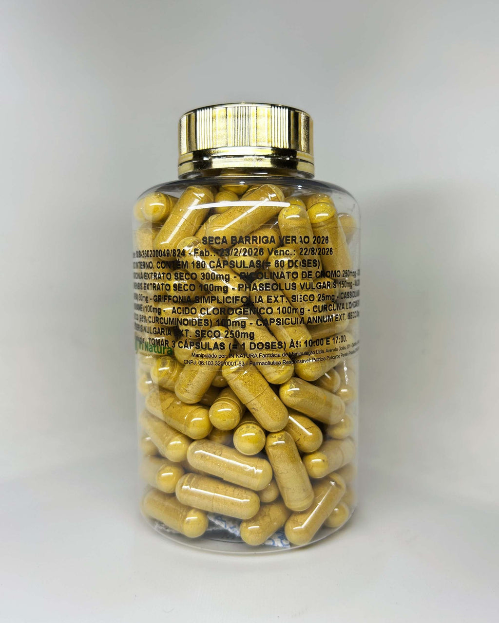 Seca Barriga - 180 Capsulas